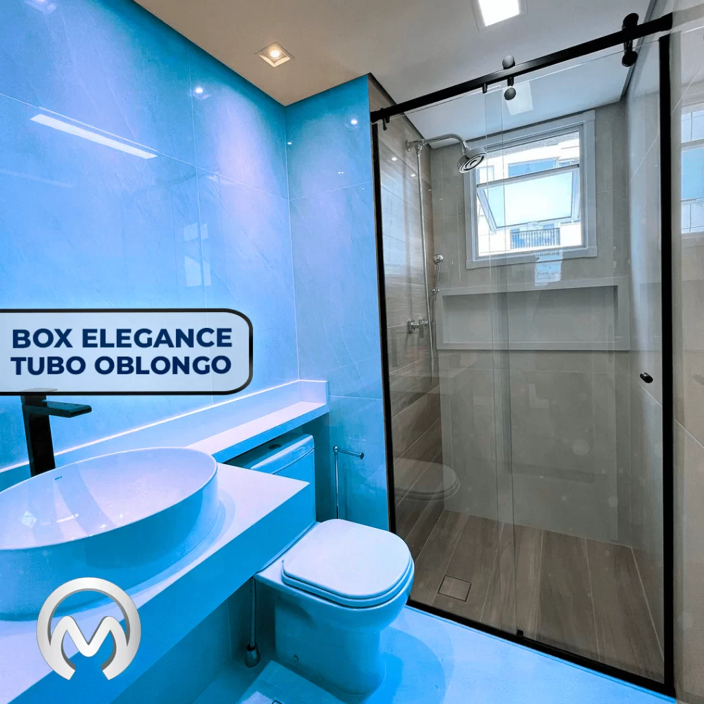 BOX ELEGANCE IDEIA GLASS PARA BANHEIRO